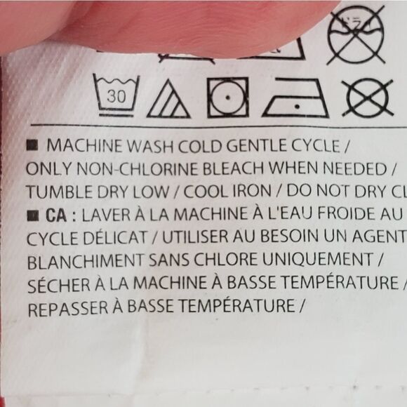 🔺️Old Navy Pink & White Striped Peplum Sleeveless Top Large - Picture 9 of 10